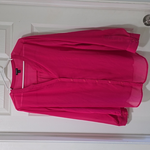 torrid Tops - Torrid 3/4 Sleeve Blouse Size 2 pink